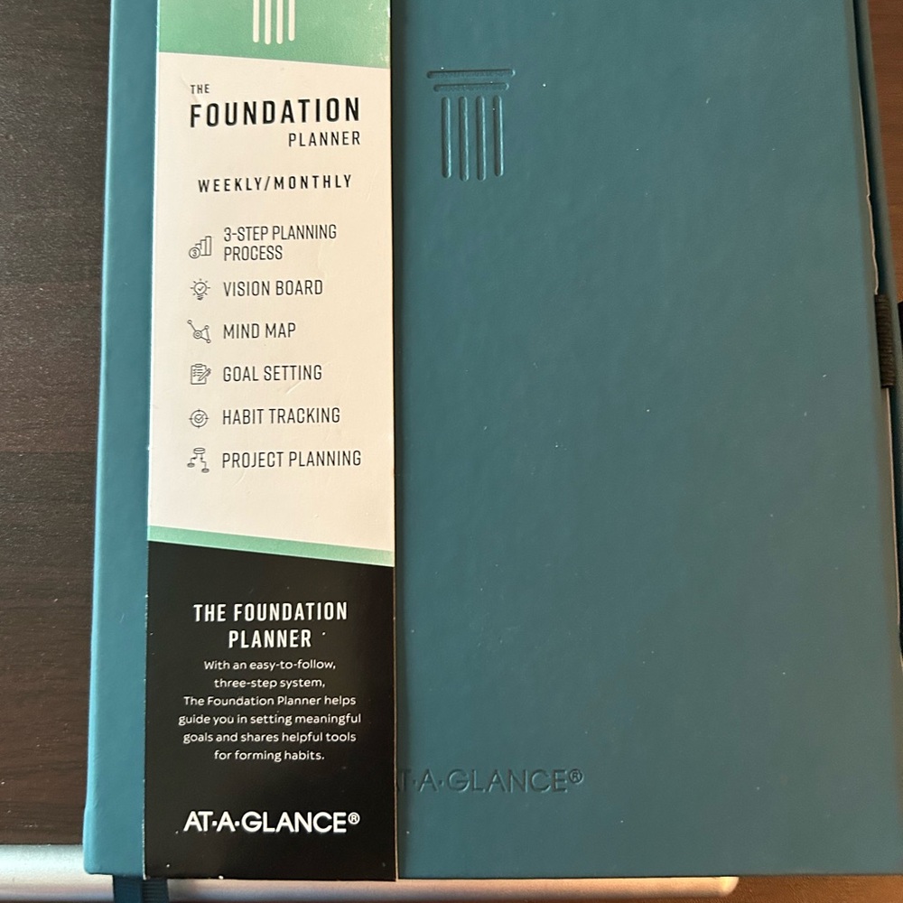 At A Glance weekly/monthly planner. The Foundation Planner .